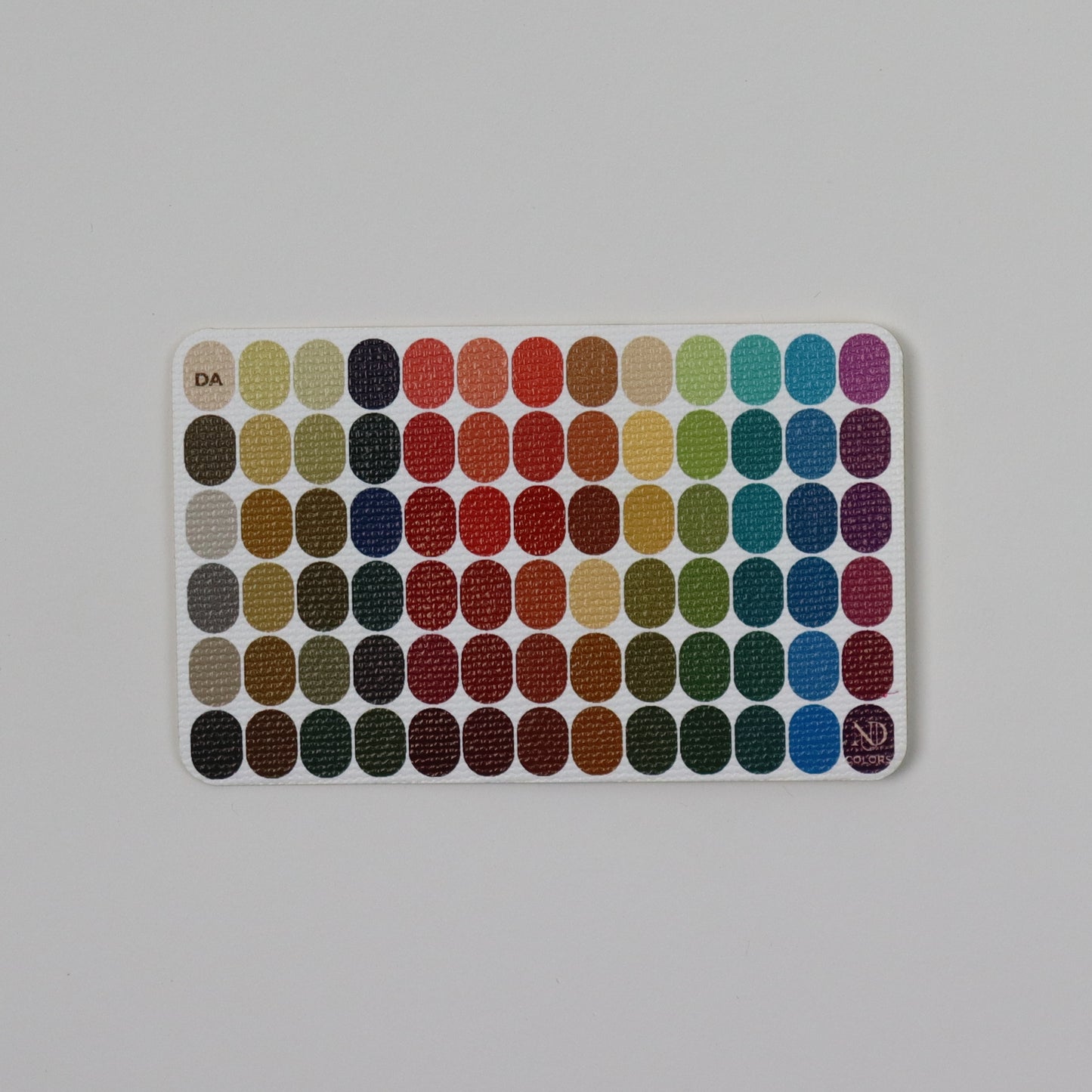 Color Cards with Vinyl Sleeve