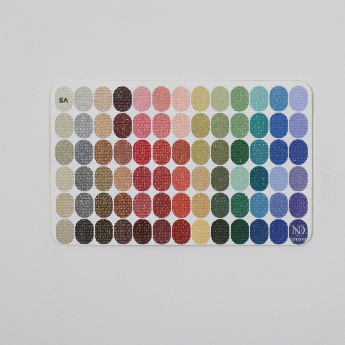 Color Cards with Vinyl Sleeve