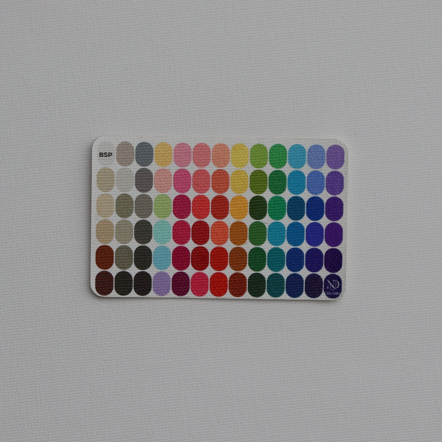 Color Cards with Vinyl Sleeve