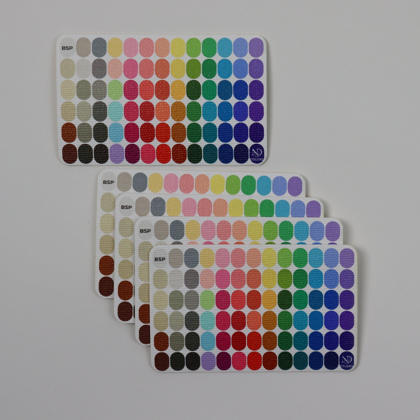 Color Cards with Vinyl Sleeve