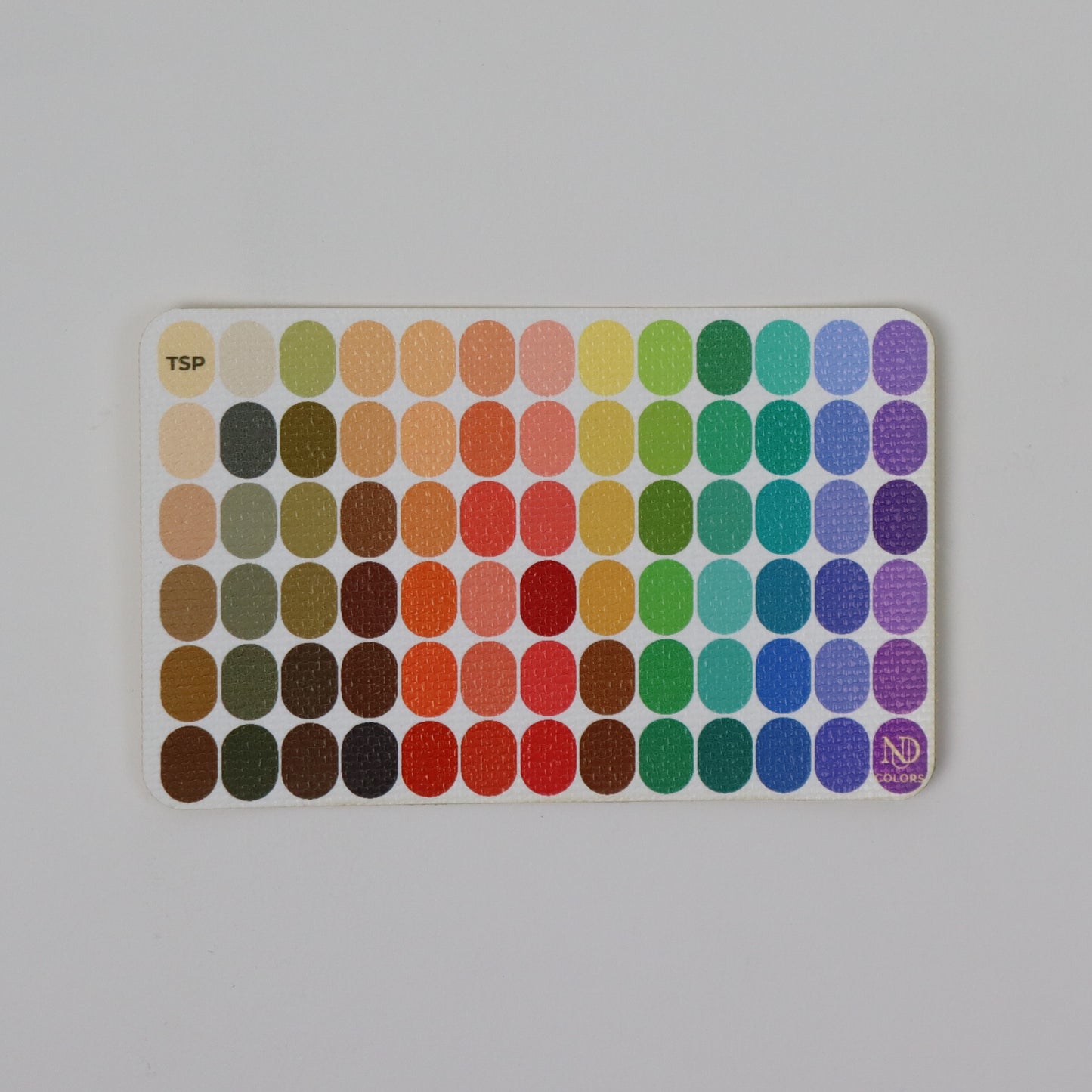 Color Cards with Vinyl Sleeve