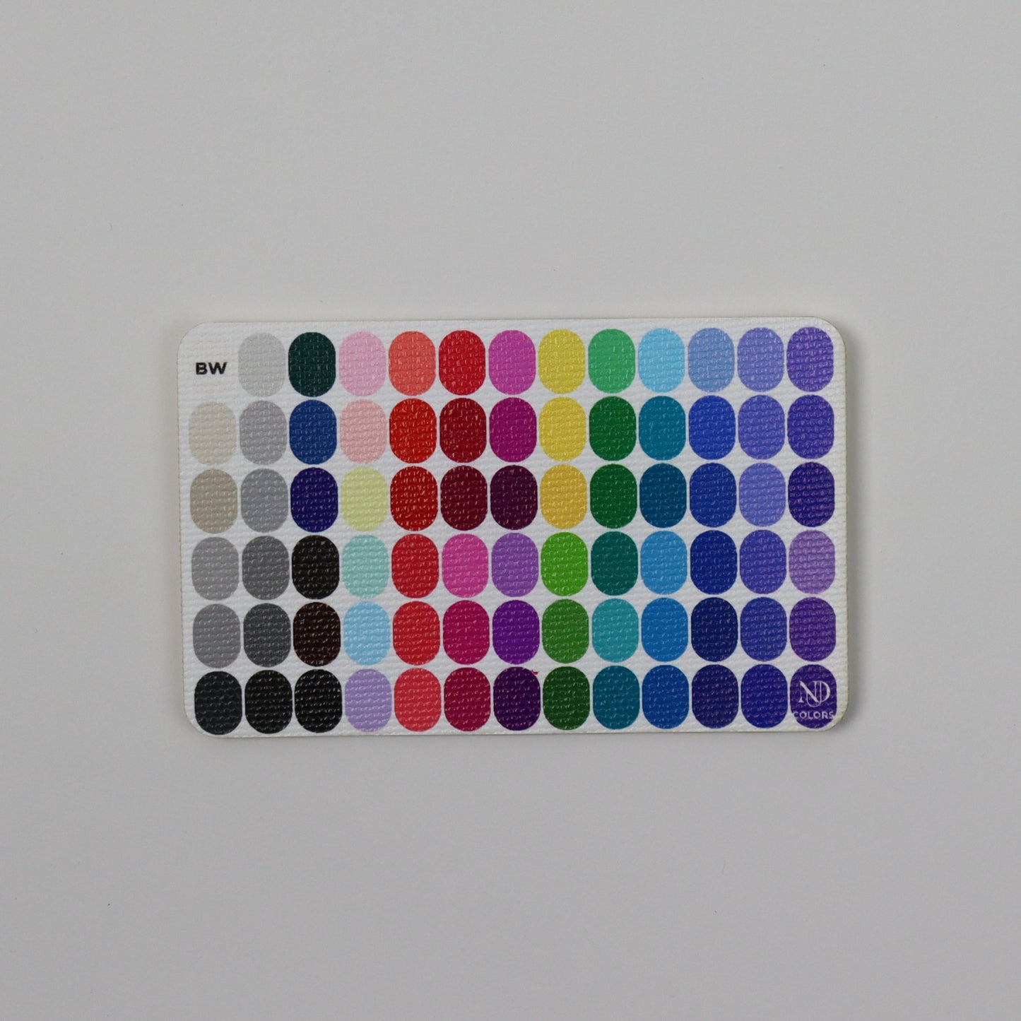 Color Cards with Vinyl Sleeve
