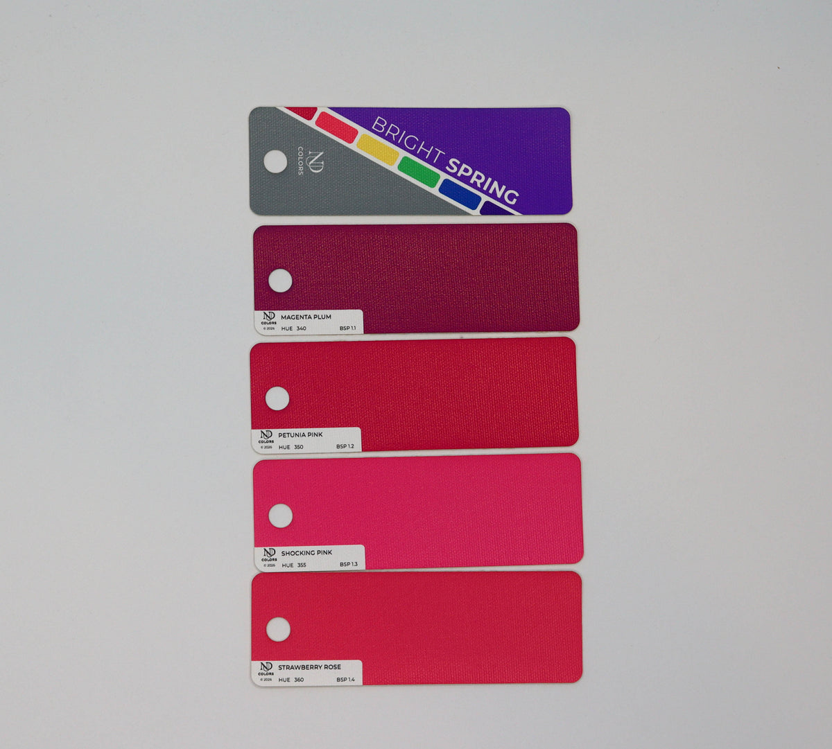Bright Spring Artisan Line COLOR DECK - Handcrafted for larger color space