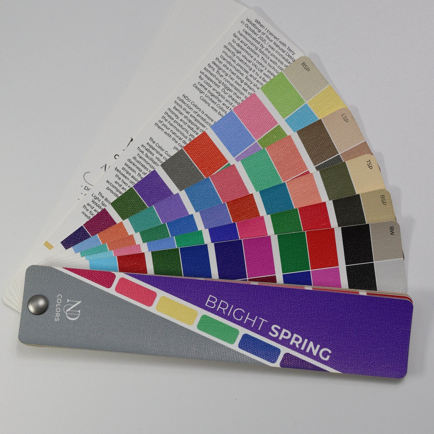 Bright Spring Artisan Line COLOR GUIDE