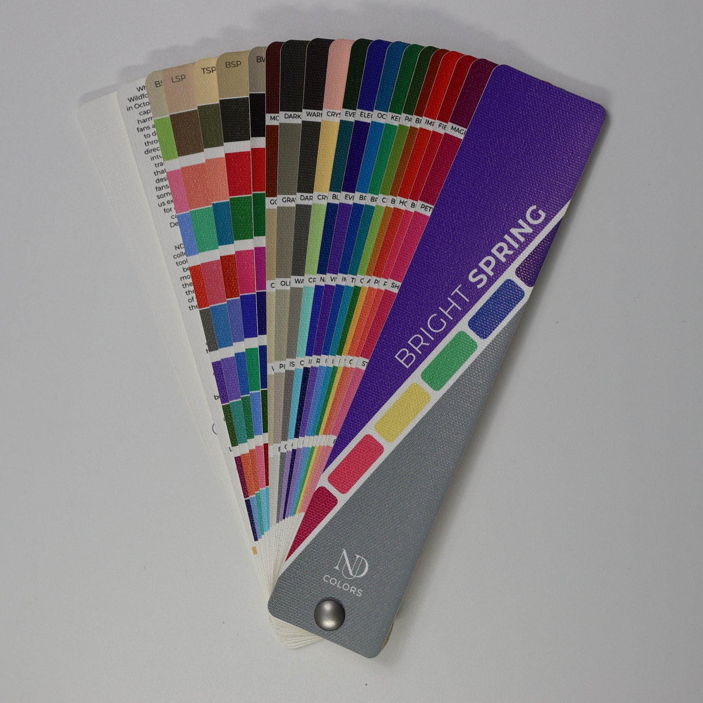 Bright Spring Artisan Line COLOR GUIDE