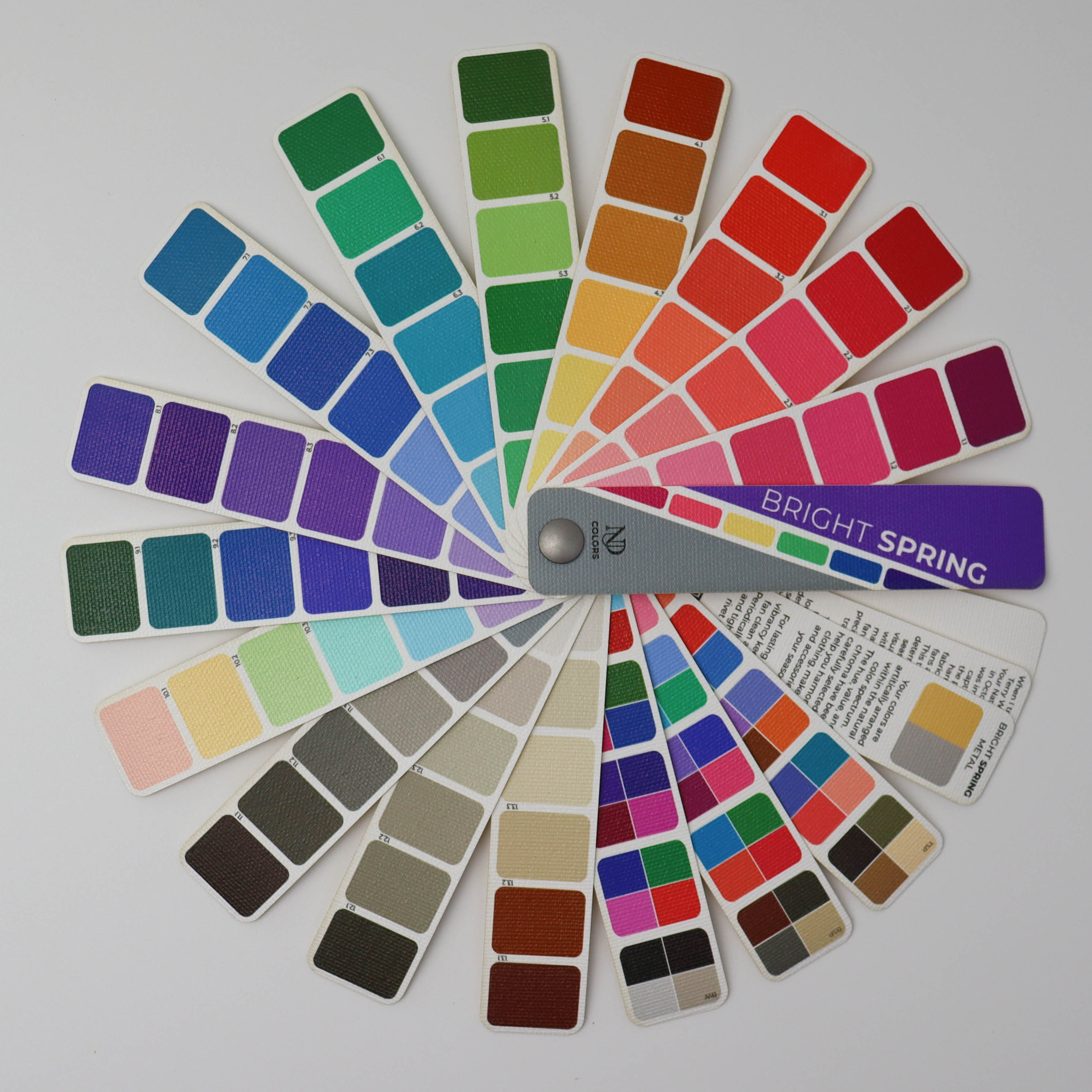 Bright Spring Mini Fan – NDU Colors