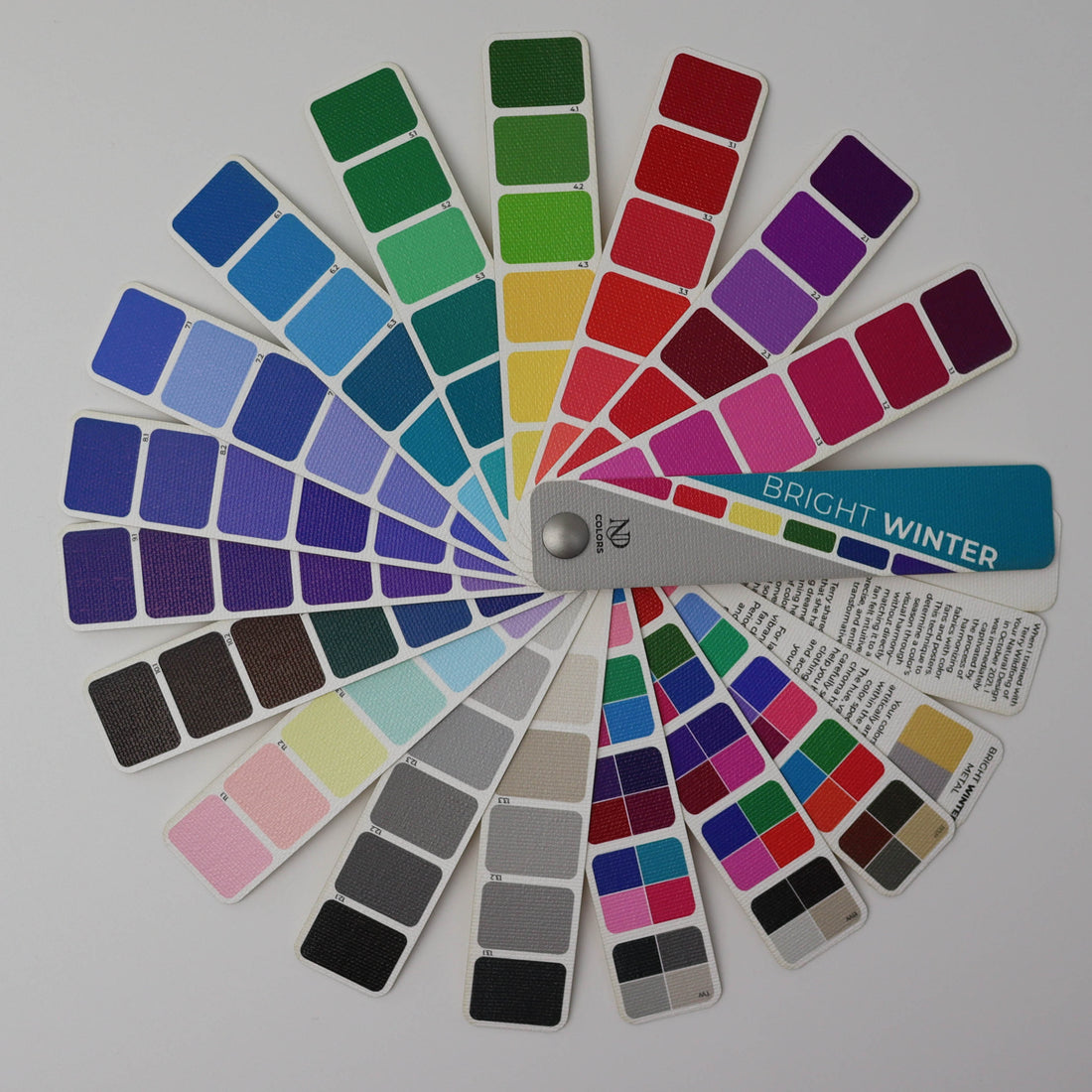 Bright Winter Mini Fan – NDU Colors