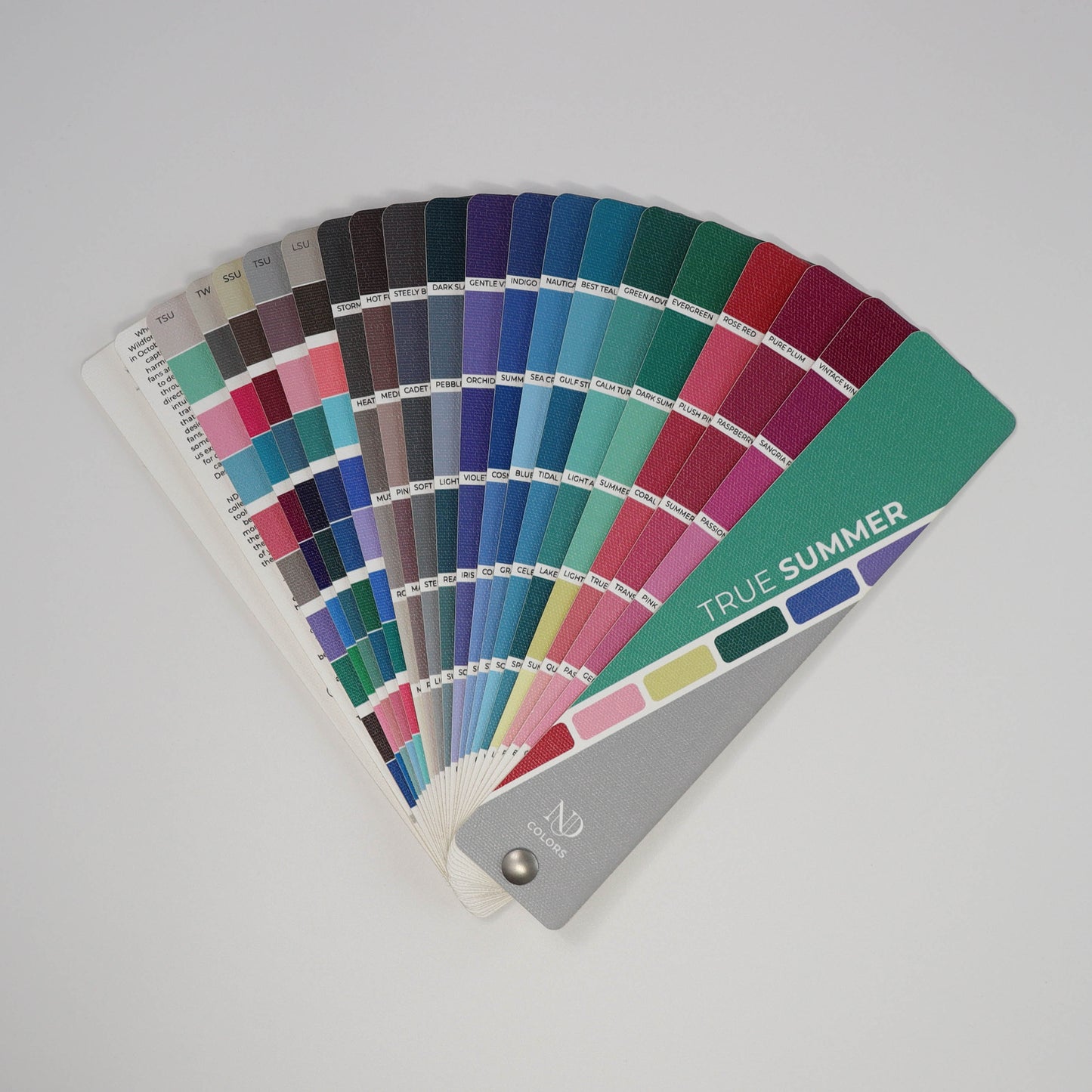 True SummerArtisan Line COLOR GUIDE