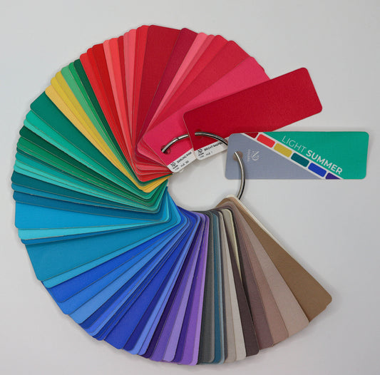 Light Summer Artisan Line COLOR DECK - Handcrafted for larger color space