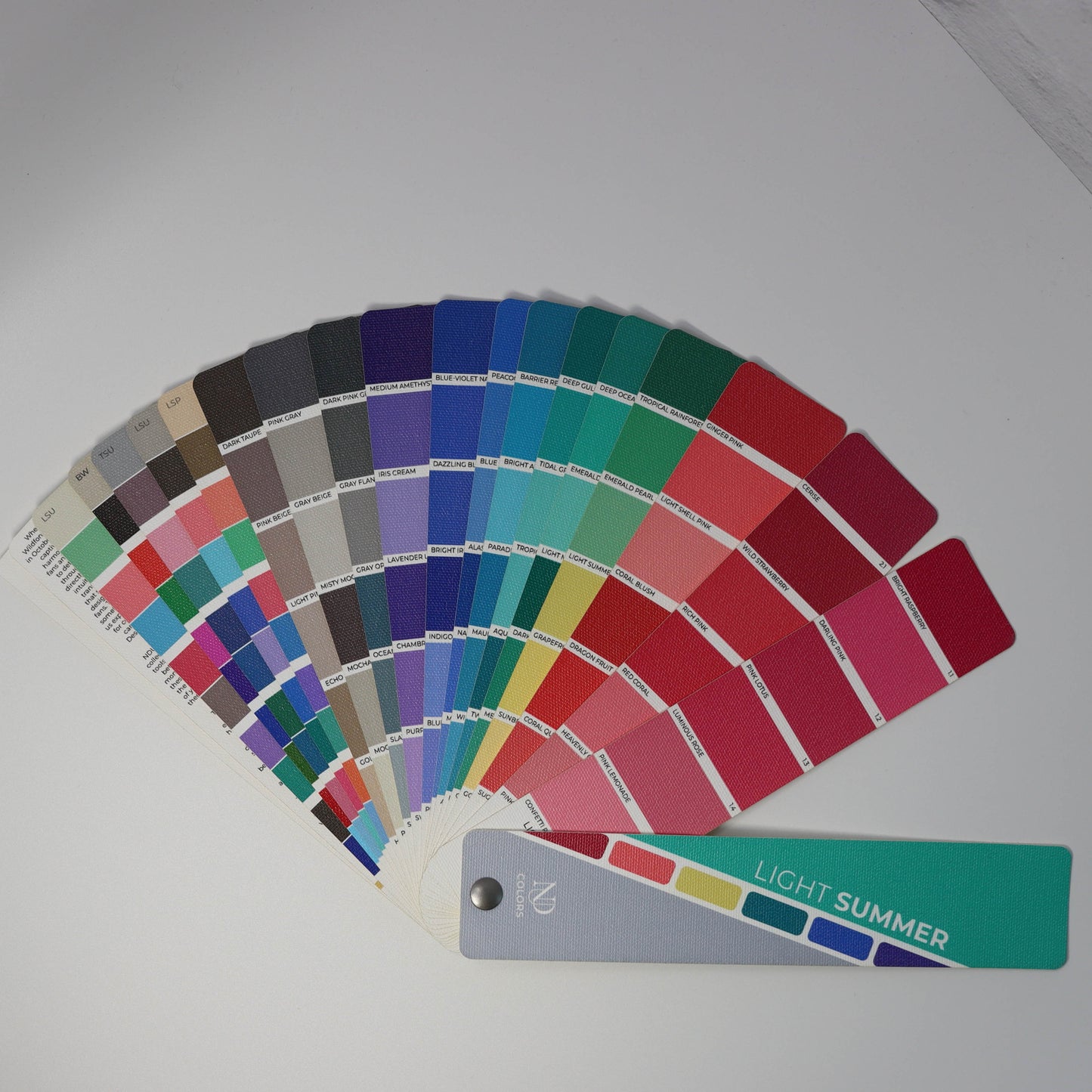 Light Summer Artisan Line COLOR GUIDE