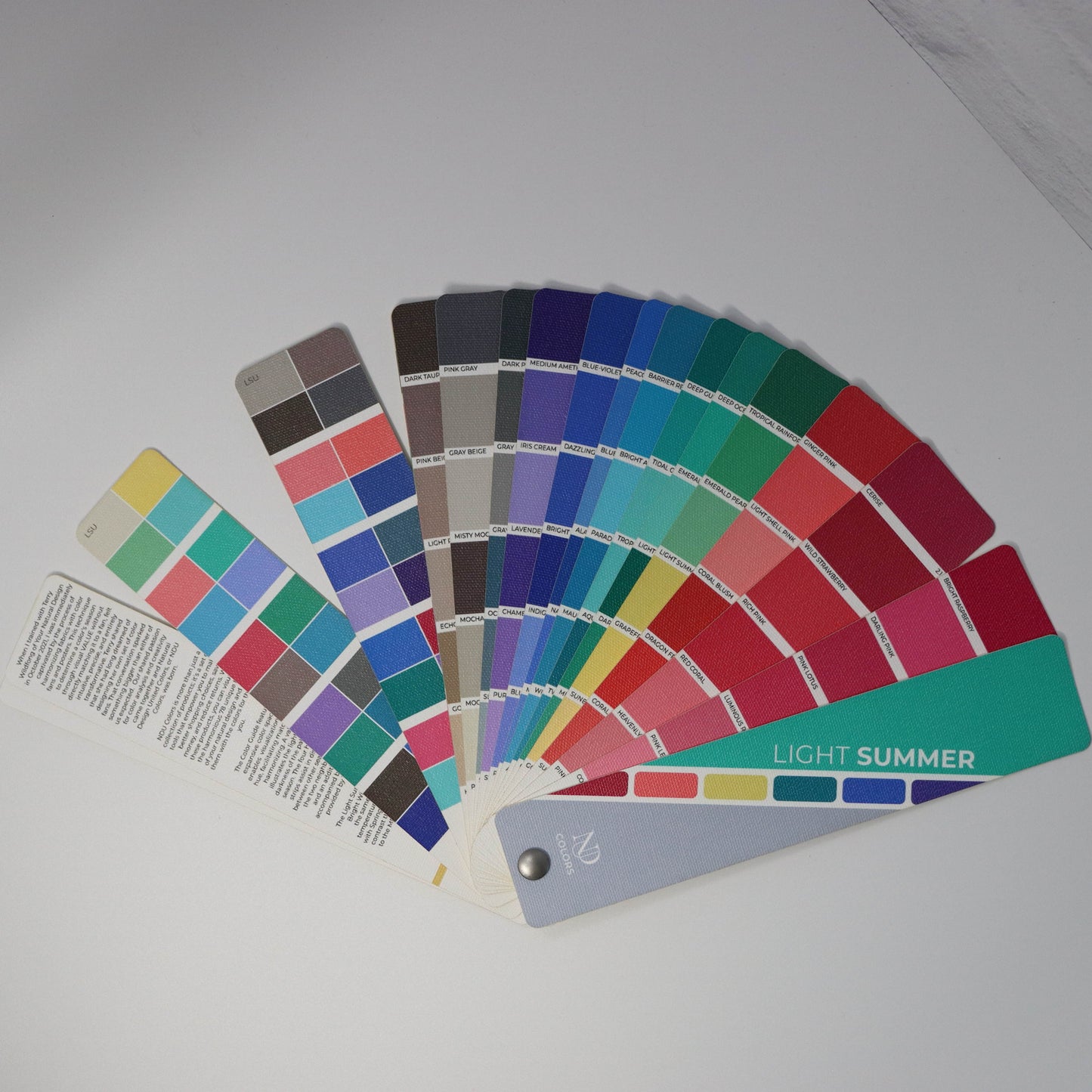 Light Summer Artisan Line COLOR GUIDE