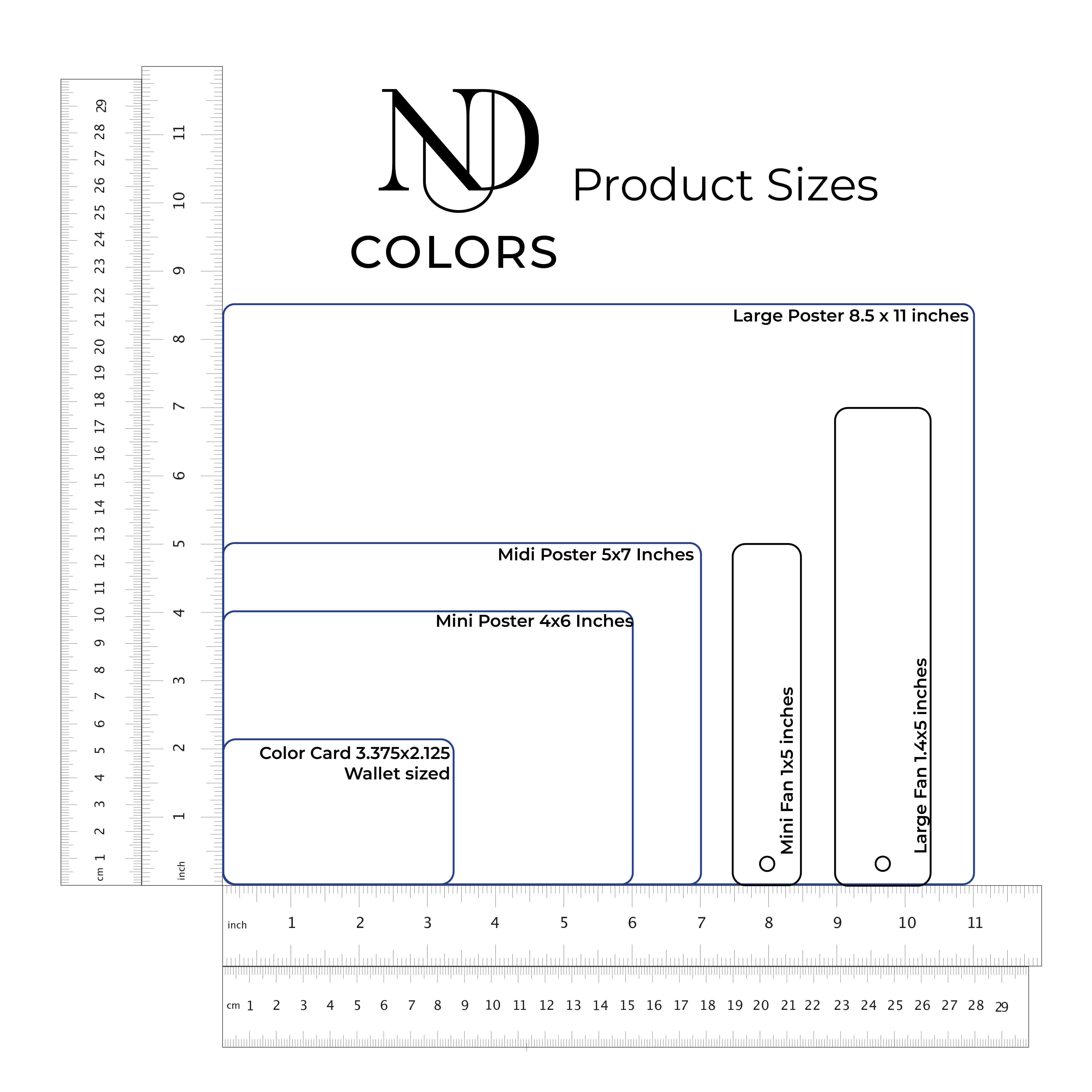 Dark Winter Midi Poster 5x7 – NDU Colors