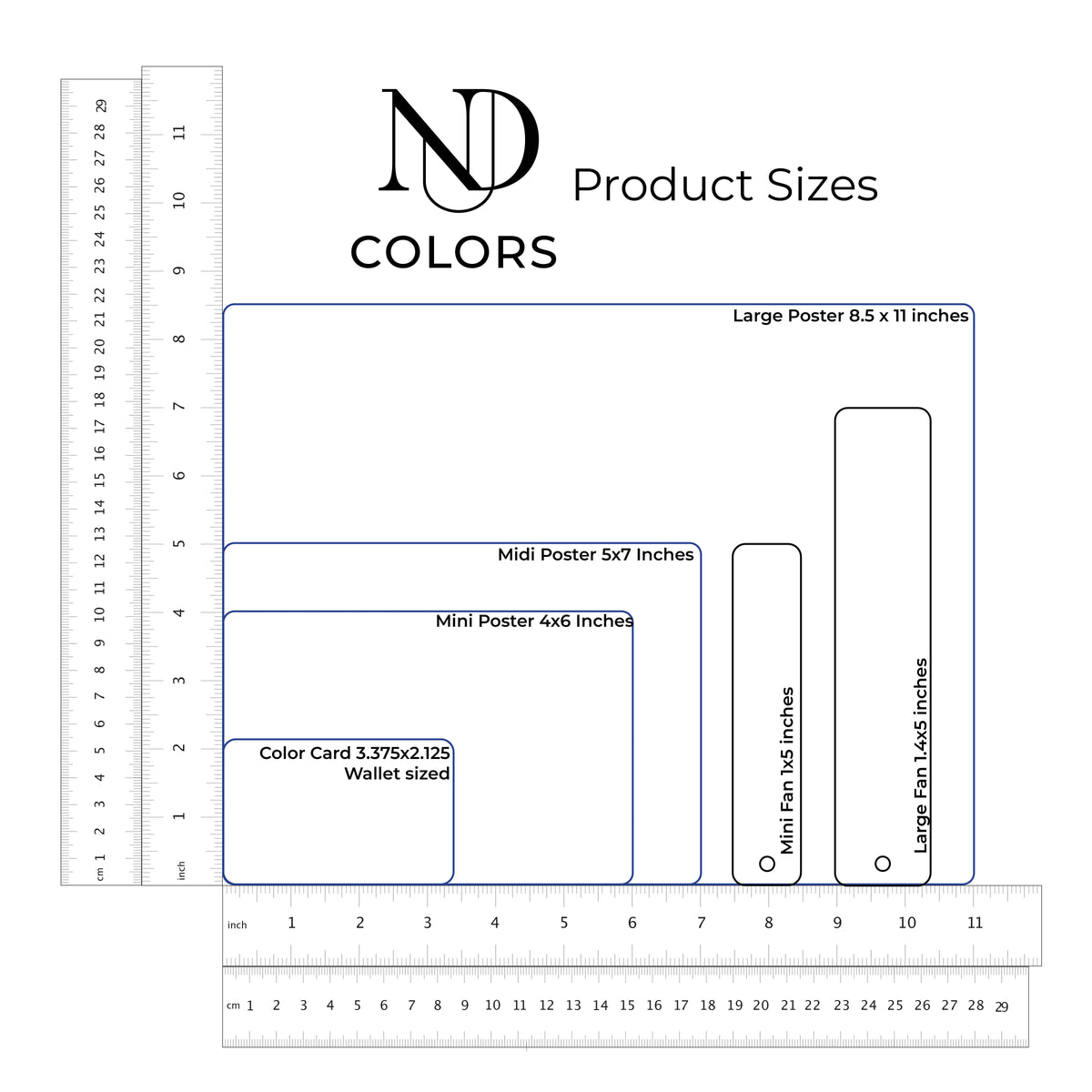 Soft Summer Large Fan – NDU Colors