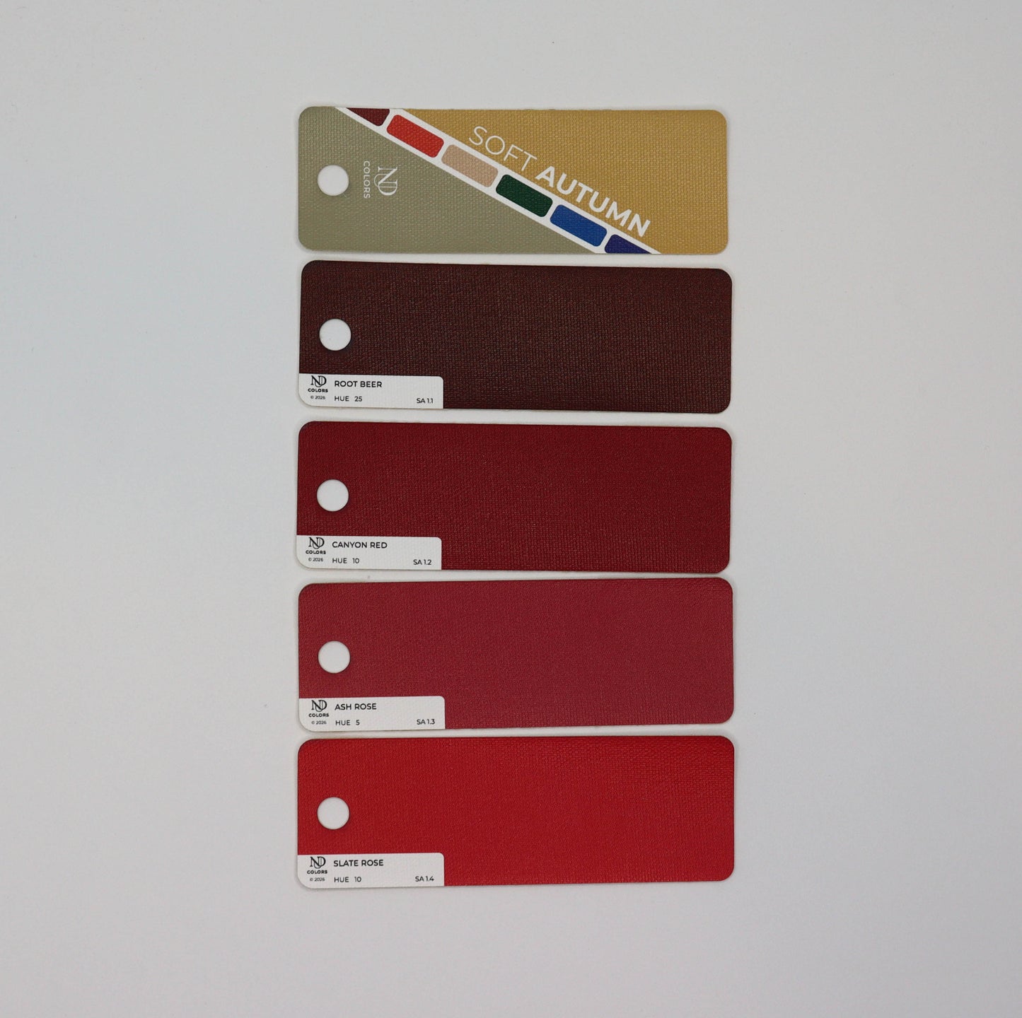 Soft Autumn Artisan Line COLOR DECK - Handcrafted for larger color space