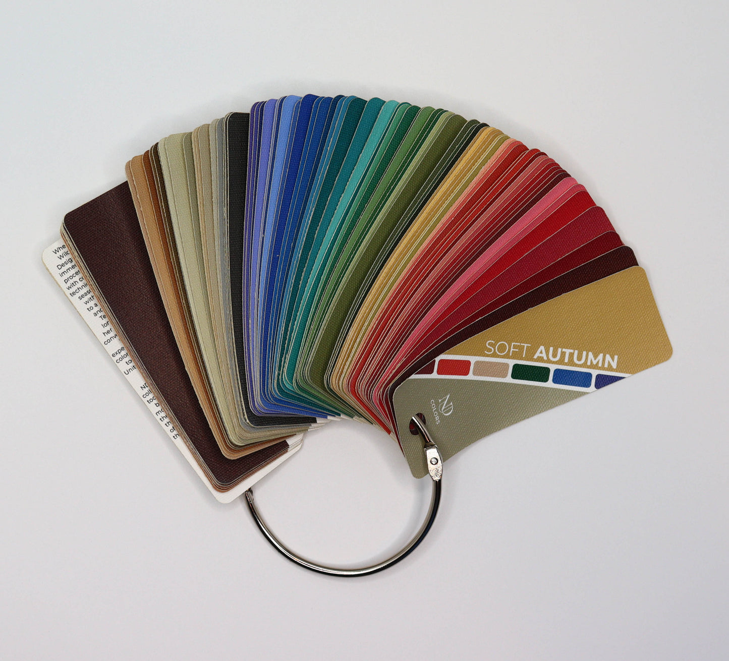 Soft Autumn Artisan Line COLOR DECK - Handcrafted for larger color space