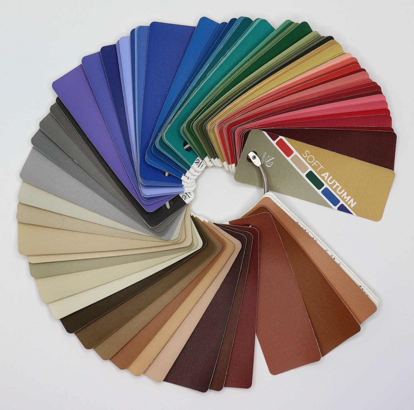 Soft Autumn Artisan Line COLOR DECK - Handcrafted for larger color space