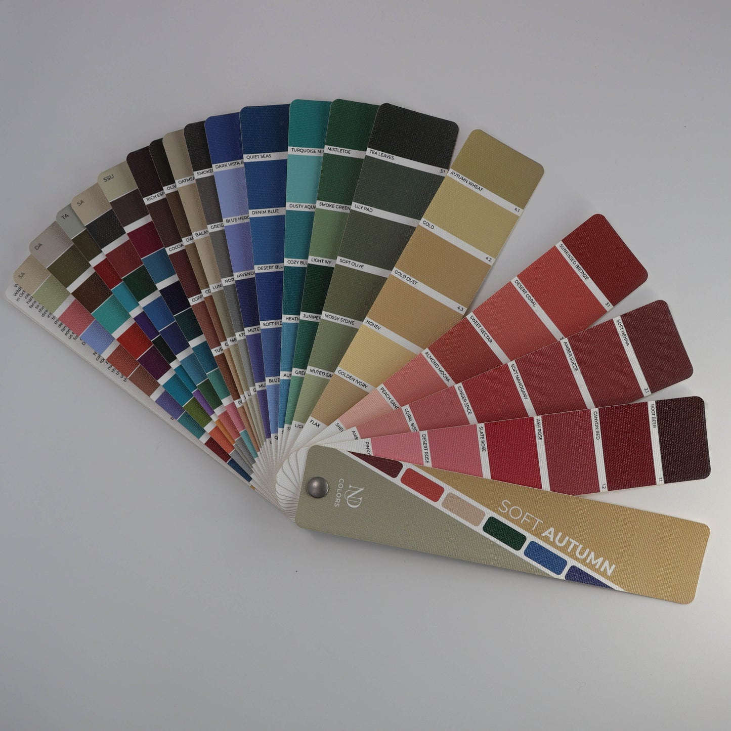 Soft Autumn Artisan Line COLOR GUIDE
