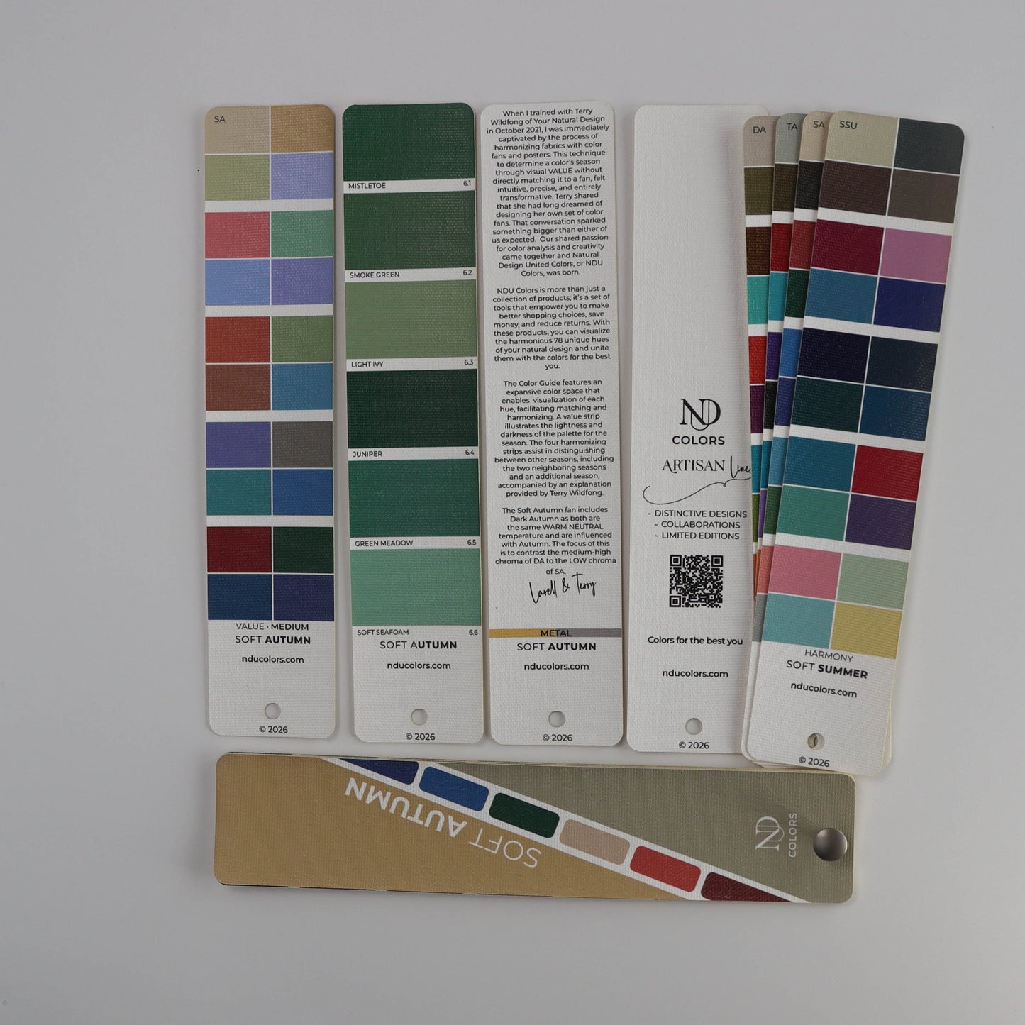 Soft Autumn Artisan Line COLOR GUIDE