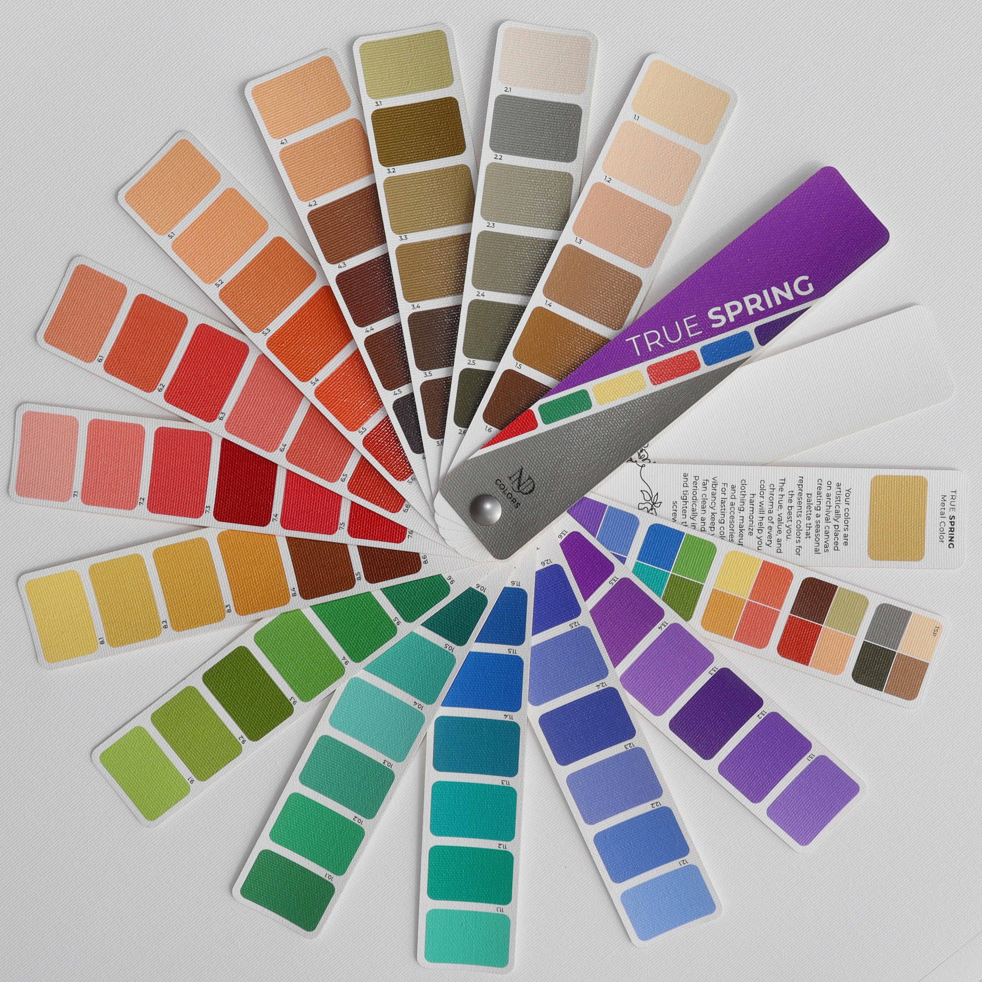 True Spring Large Fan – NDU Colors