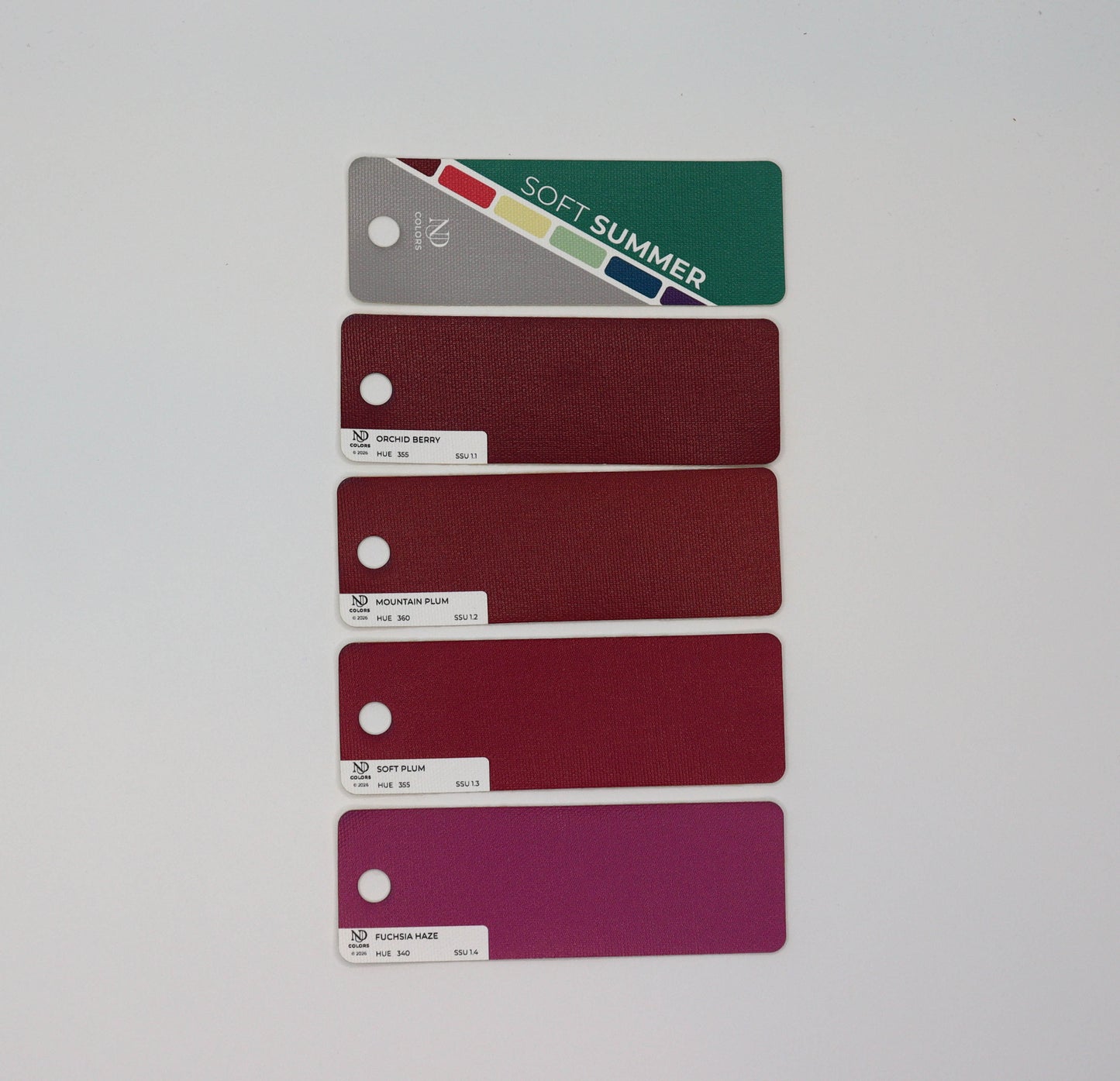 Soft Summer Artisan Line COLOR DECK - Handcrafted for larger color space