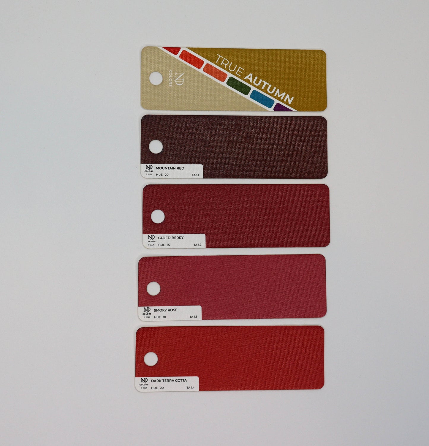 True Autumn Artisan Line COLOR DECK - Handcrafted for larger color space