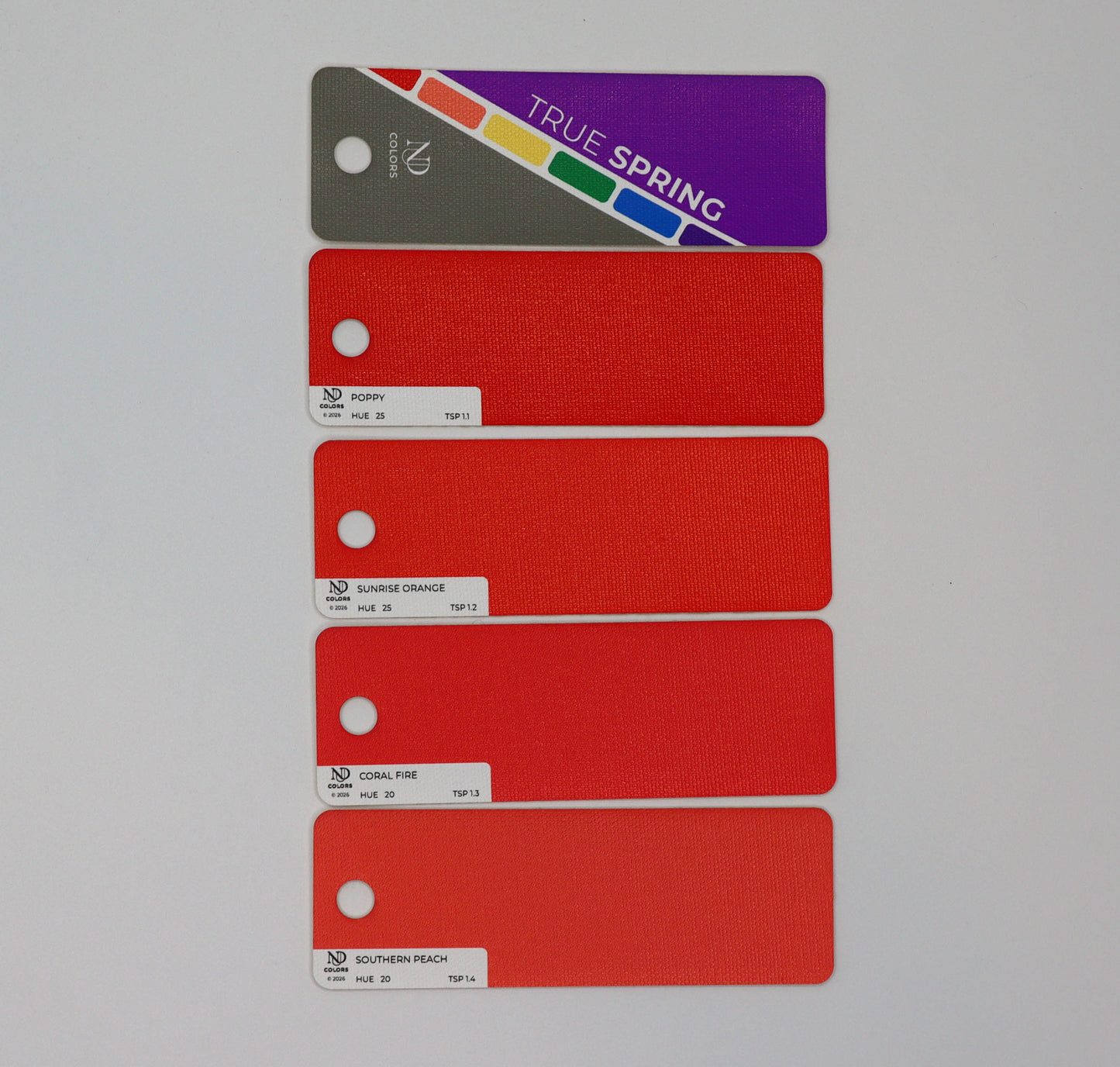 True Spring Artisan Line COLOR DECK - Handcrafted for larger color space