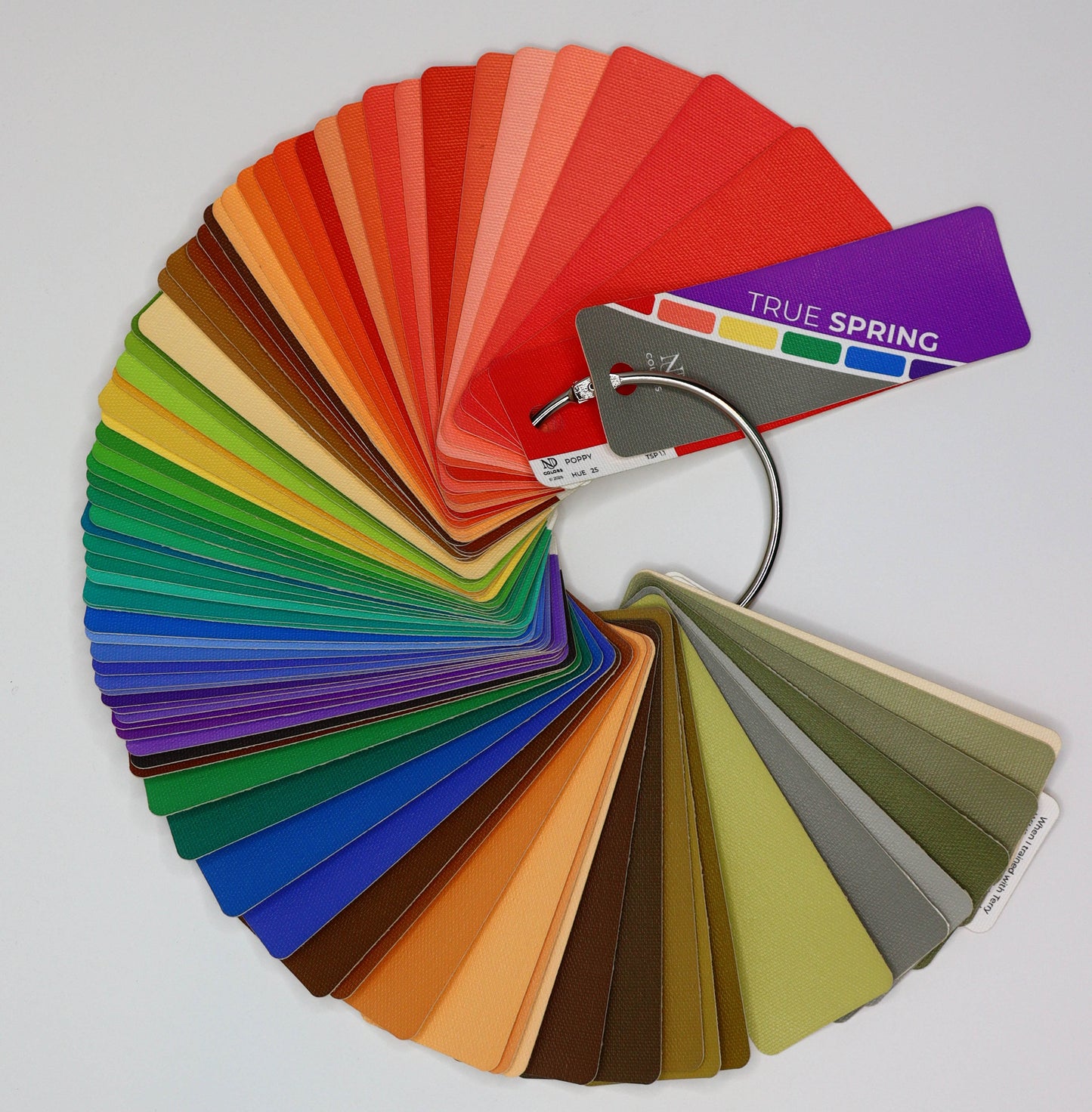 True Spring Artisan Line COLOR DECK - Handcrafted for larger color space