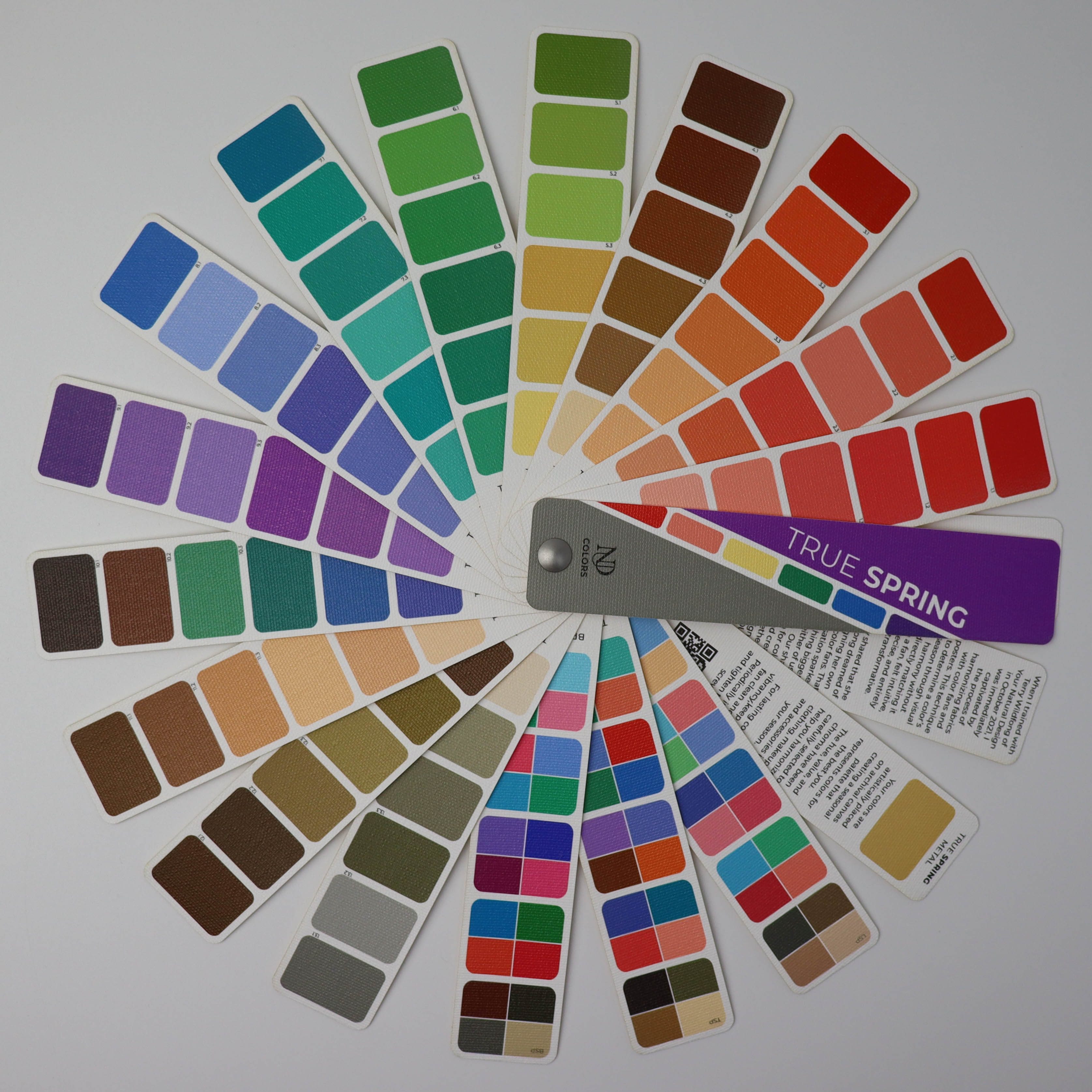 True Spring Large Fan – NDU Colors