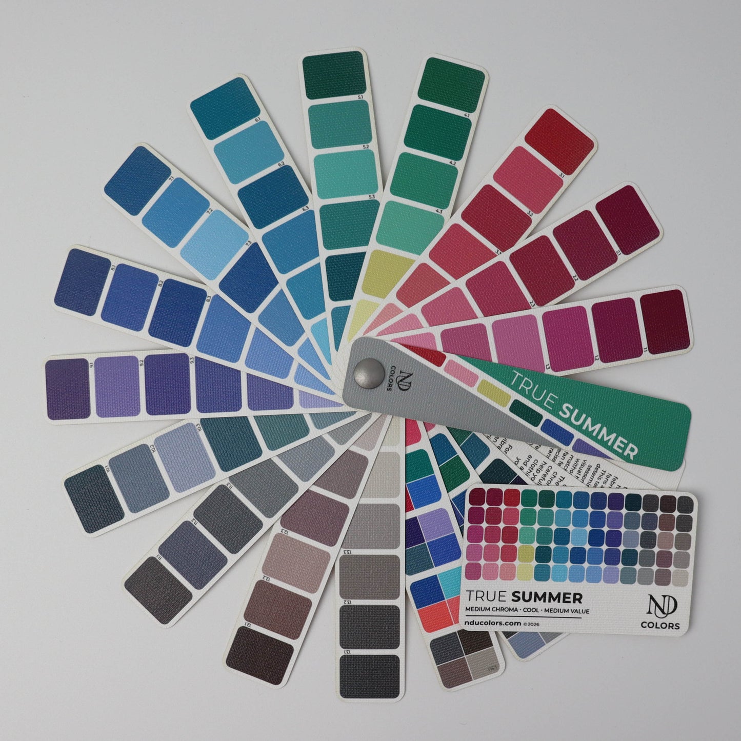 Analyst Mini Fan with Color Card