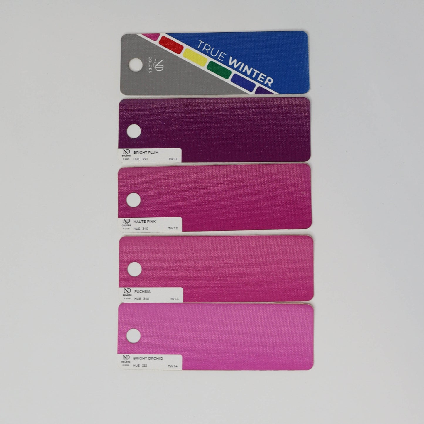 True Winter Artisan Line Color Deck - Handcrafted
